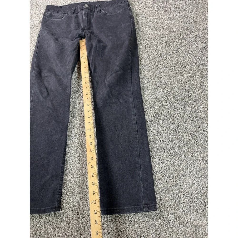 Levi's 511 Slim Straight Jeans Men's Size 34X30 Black